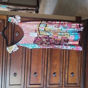 Boho beach coverup/dress by Grace & Lace